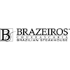 Brazeiros Brazilian Steakhouse black text logo